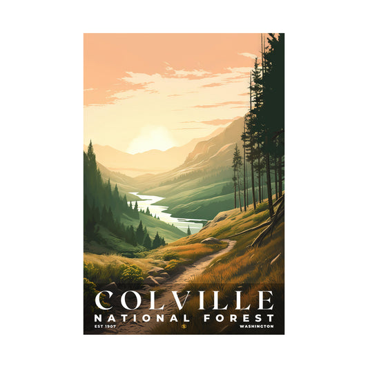 Colville National Forest Poster | S01