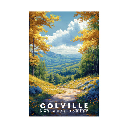 Colville National Forest Poster | S02