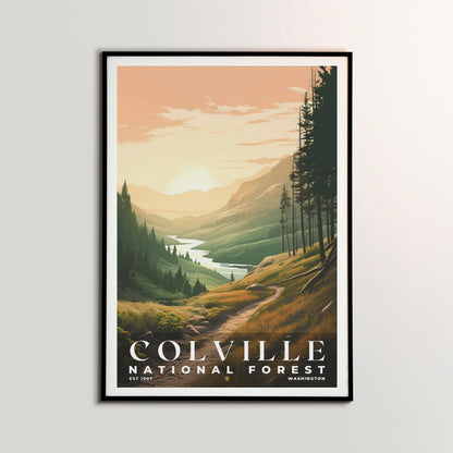 Colville National Forest Poster | S01