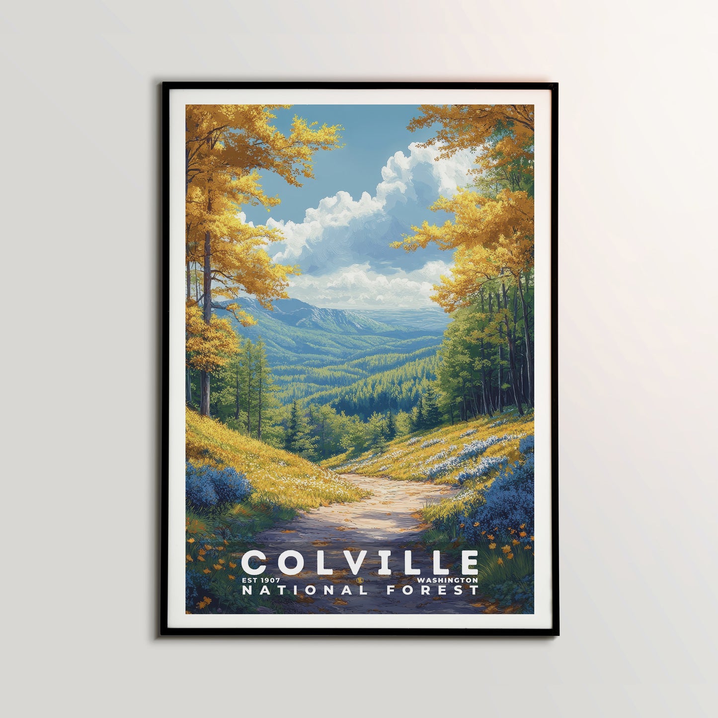 Colville National Forest Poster | S02