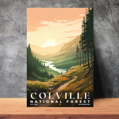 Colville National Forest Poster | S01