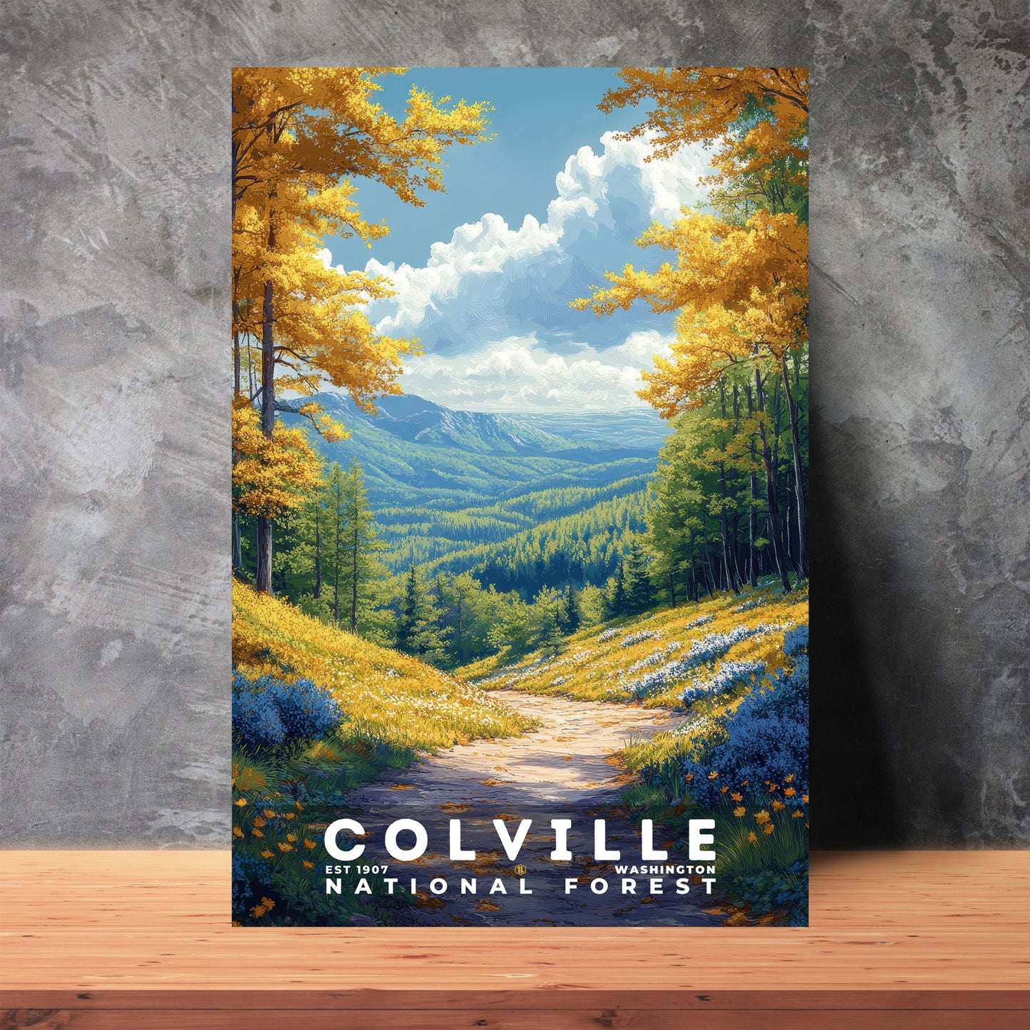 Colville National Forest Poster | S02