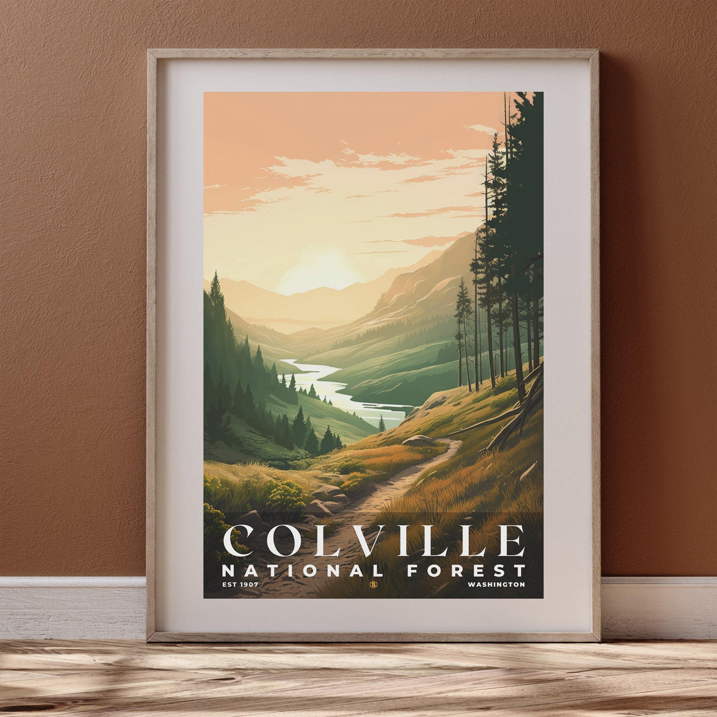 Colville National Forest Poster | S01