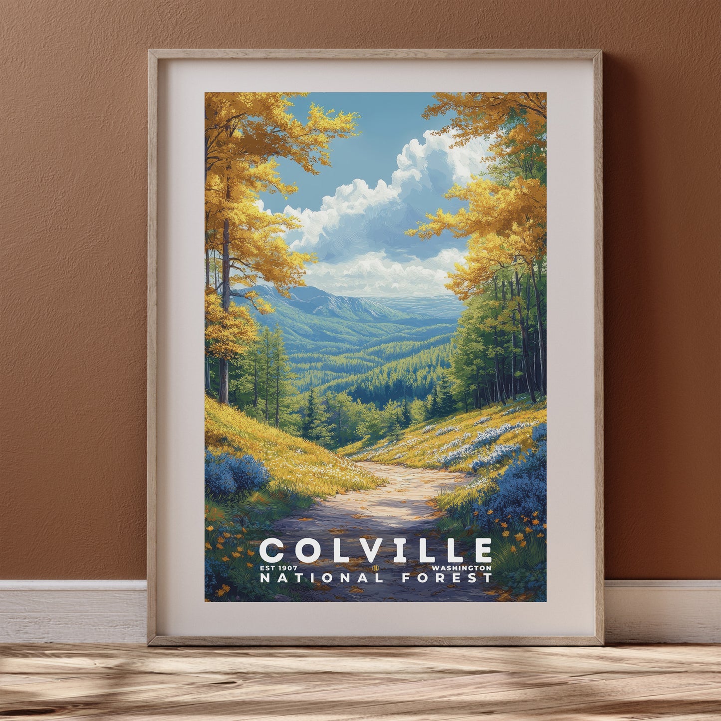 Colville National Forest Poster | S02