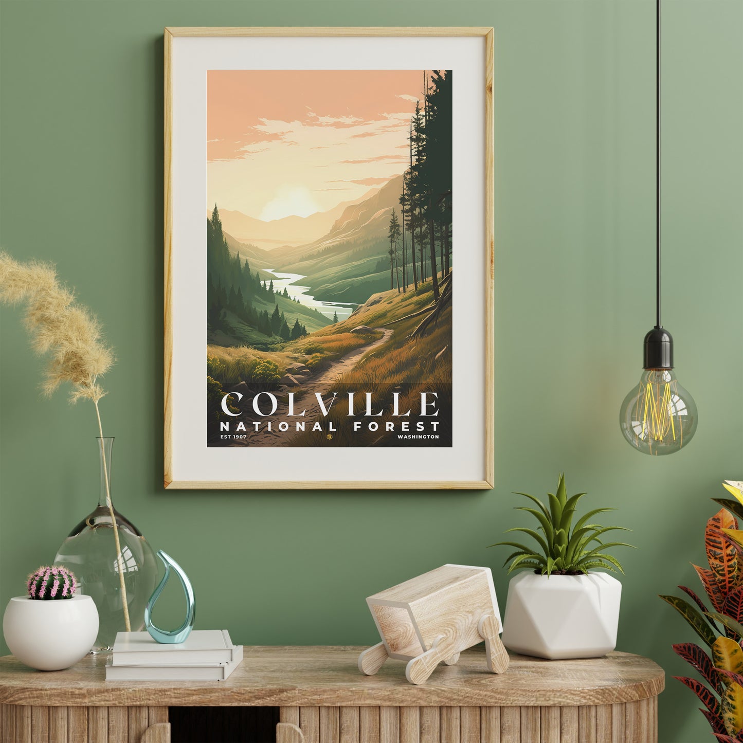 Colville National Forest Poster | S01