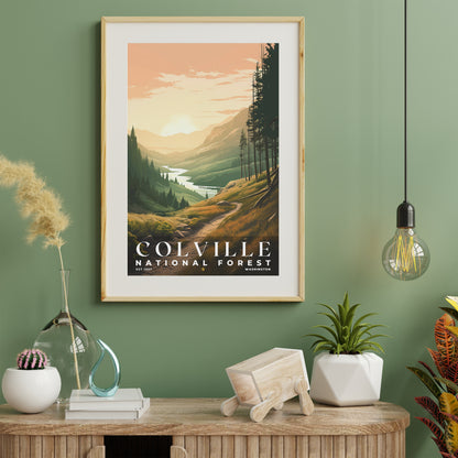 Colville National Forest Poster | S01