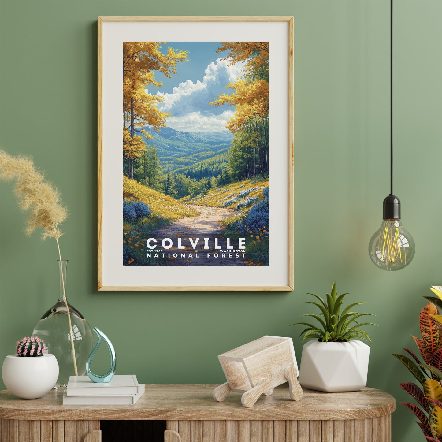 Colville National Forest Poster | S02
