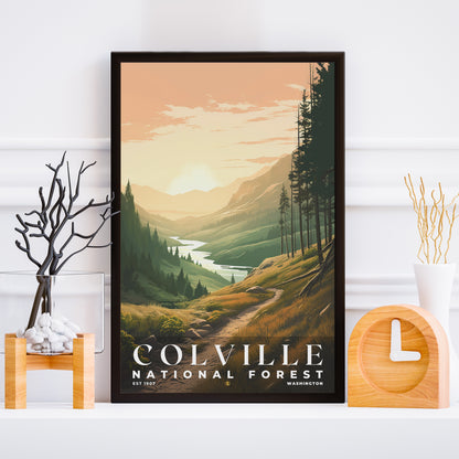 Colville National Forest Poster | S01