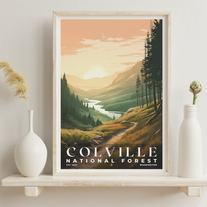 Colville National Forest Poster | S01