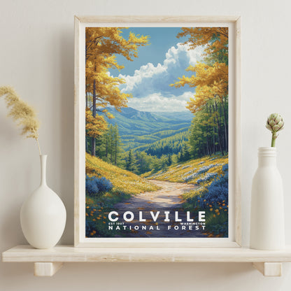 Colville National Forest Poster | S02