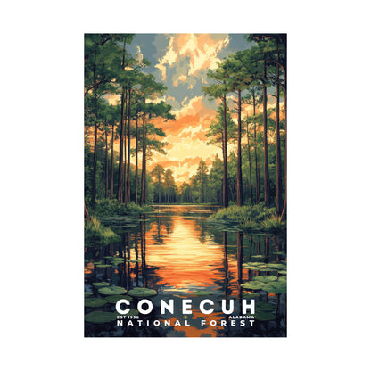 Conecuh National Forest Poster | S02