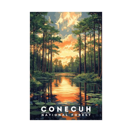 Conecuh National Forest Poster | S02