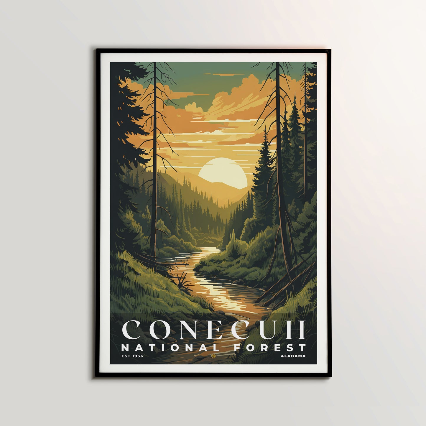Conecuh National Forest Poster | S01