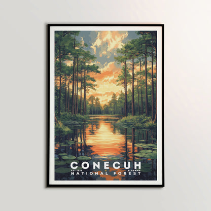 Conecuh National Forest Poster | S02
