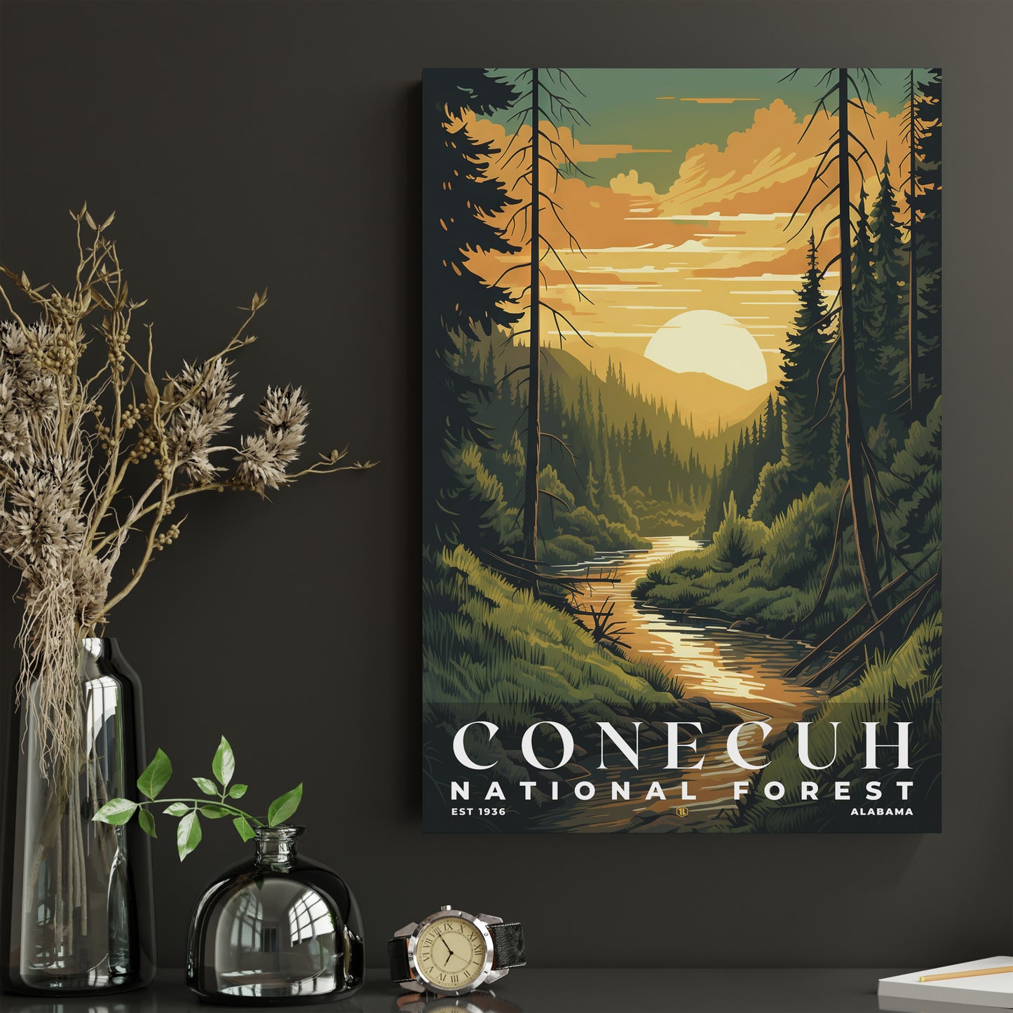 Conecuh National Forest Poster | S01