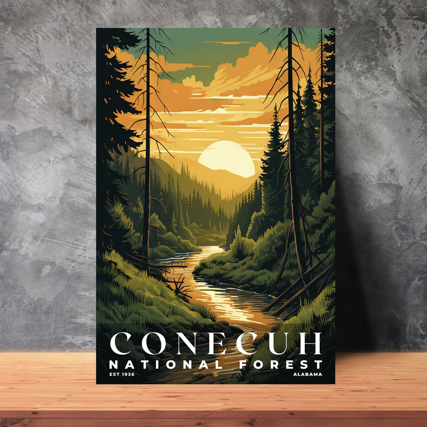 Conecuh National Forest Poster | S01