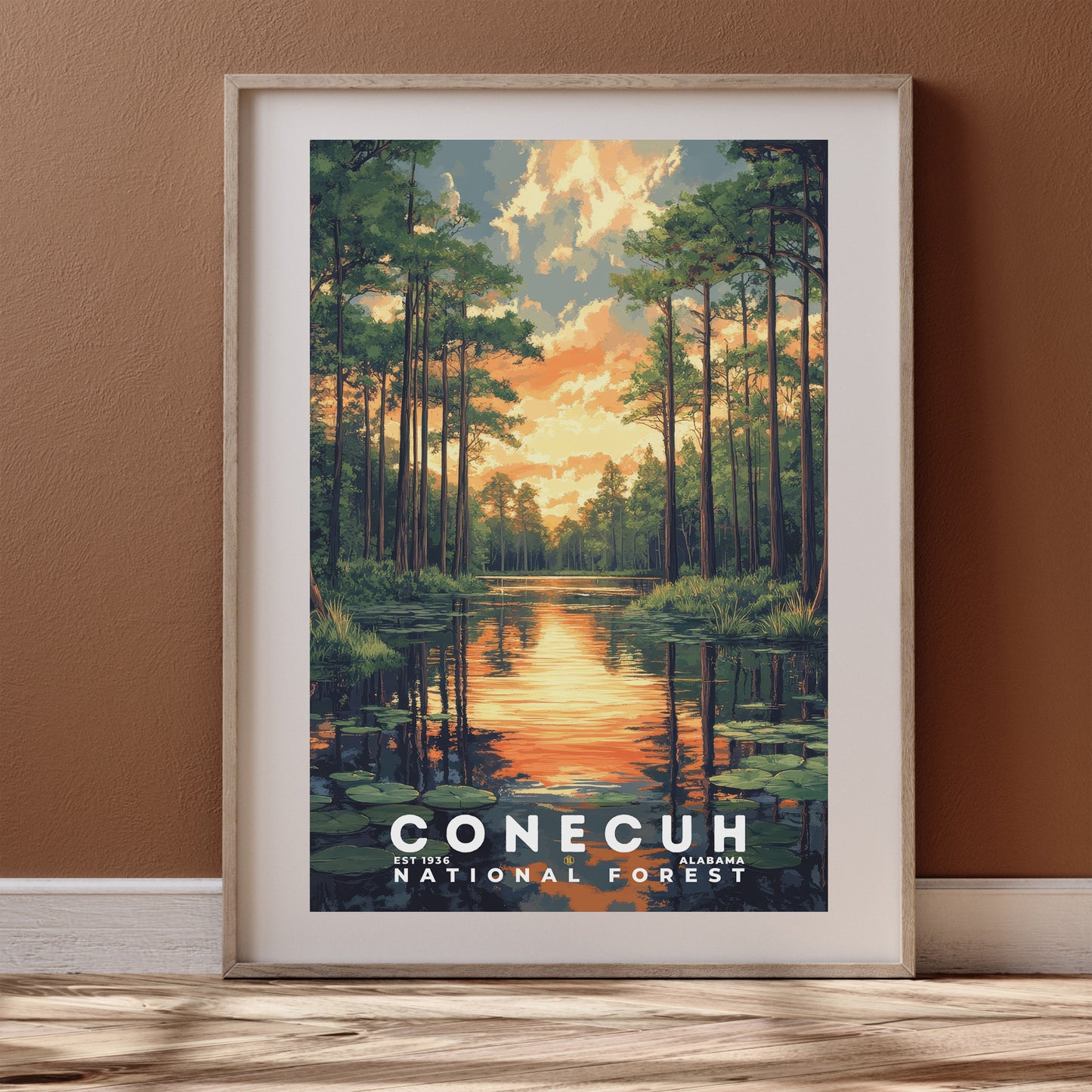 Conecuh National Forest Poster | S02