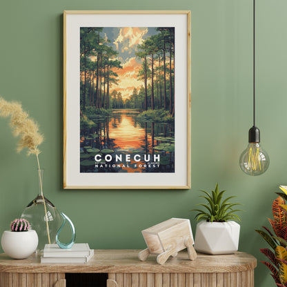 Conecuh National Forest Poster | S02