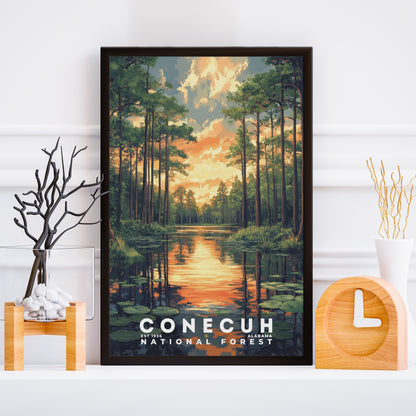 Conecuh National Forest Poster | S02