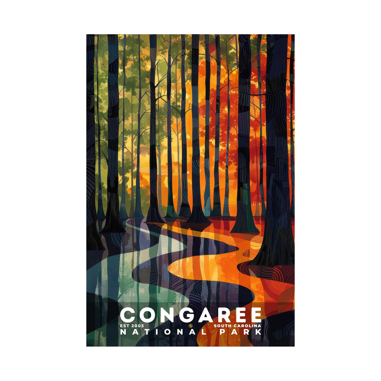 Congaree National Park Poster | S20