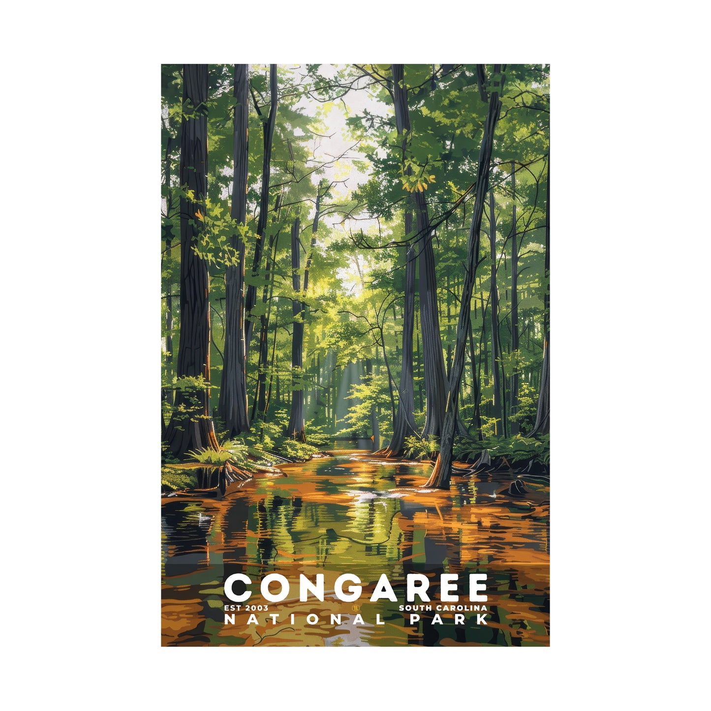 Congaree National Park Poster | S18