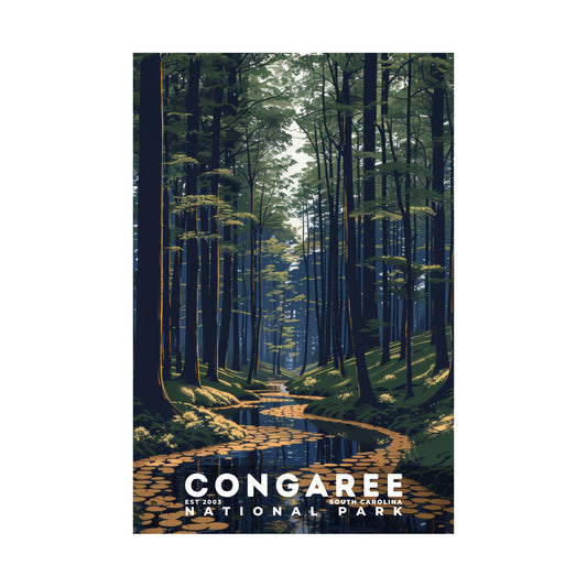 Congaree National Park Poster | S19