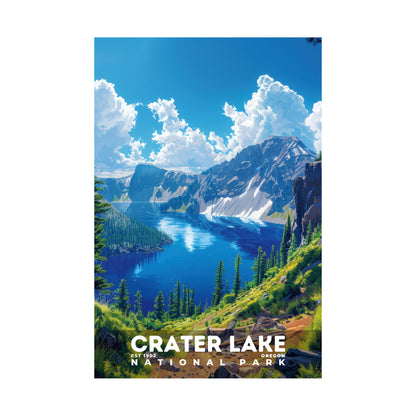 Crater Lake National Park Poster | S13