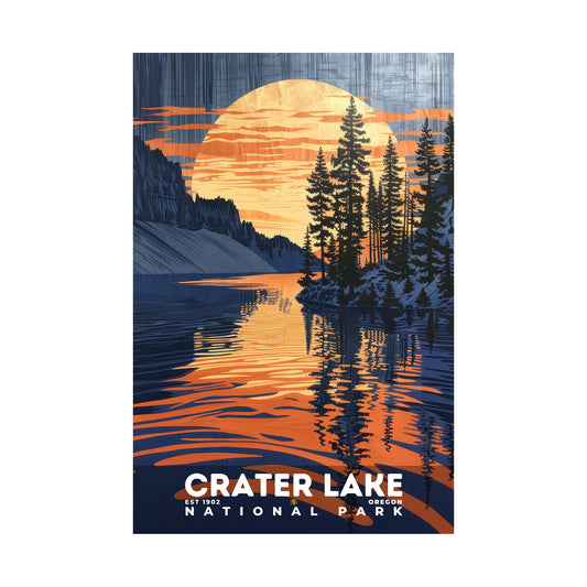 Crater Lake National Park Poster | S19