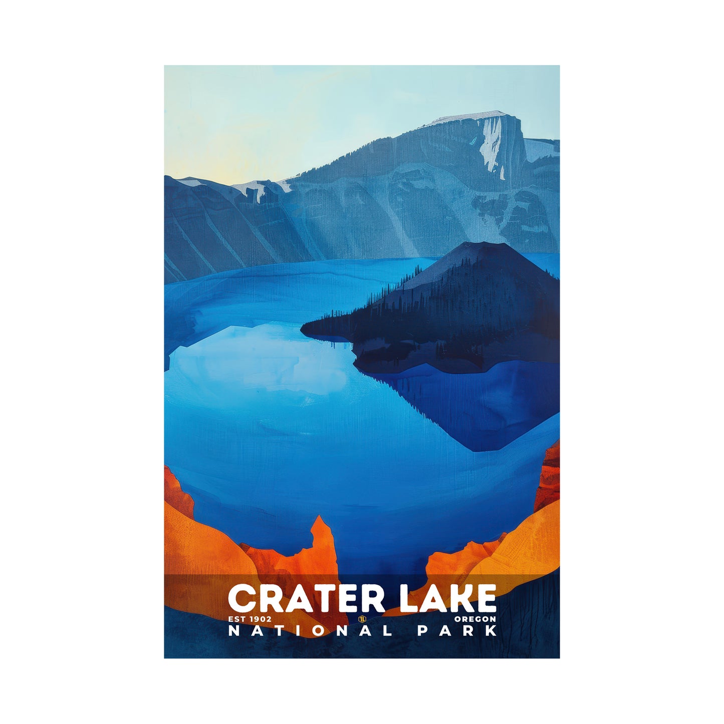 Crater Lake National Park Poster | S20