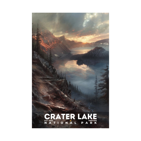 Crater Lake National Park Poster | S12