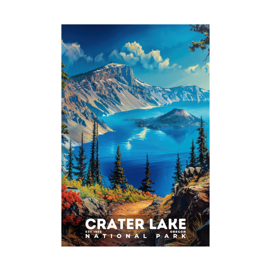 Crater Lake National Park Poster | S16