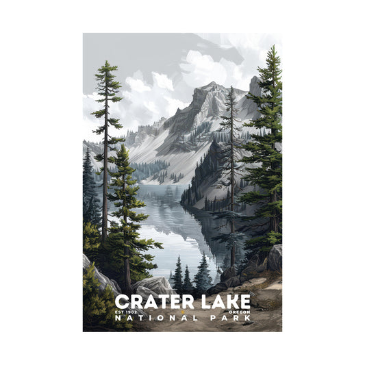 Crater Lake National Park Poster | S17