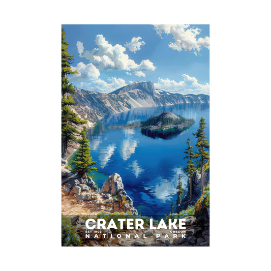 Crater Lake National Park Poster | S18