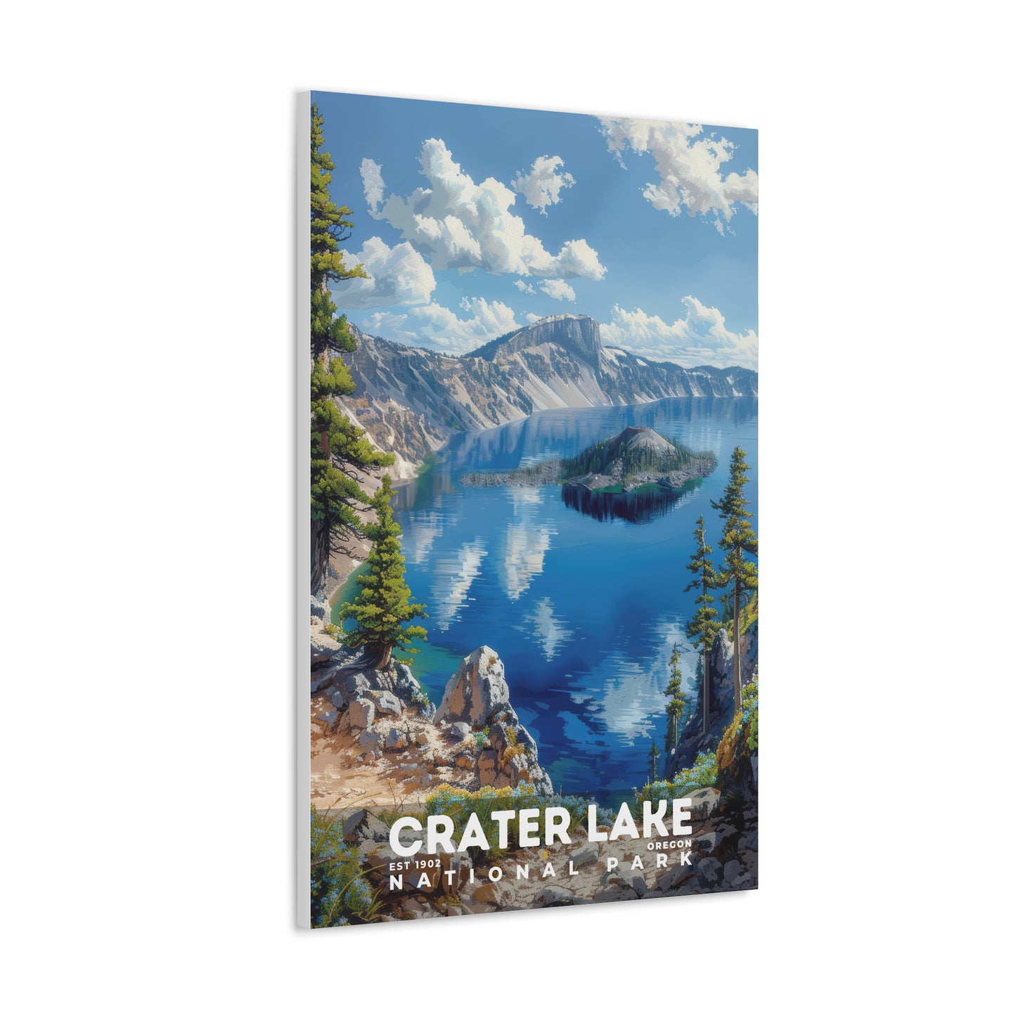 Crater Lake National Park Poster | S18