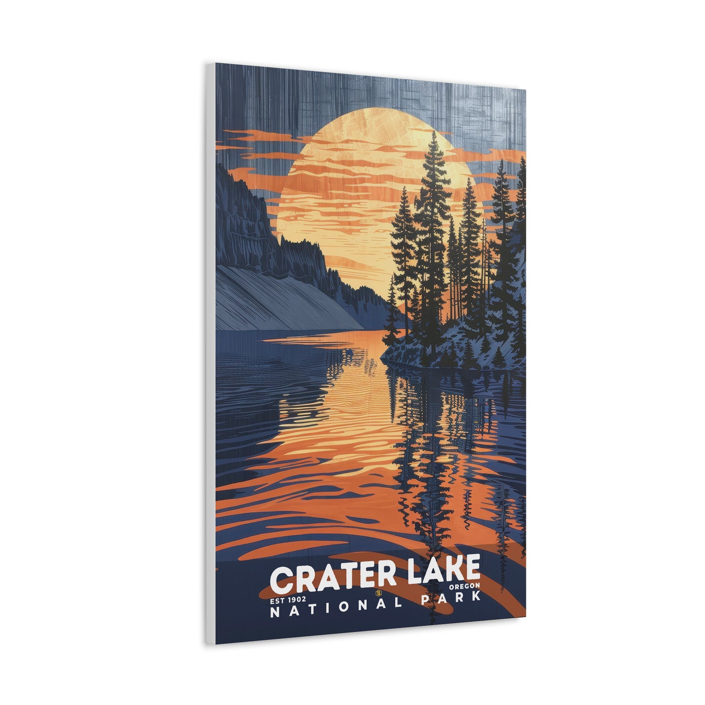 Crater Lake National Park Poster | S19