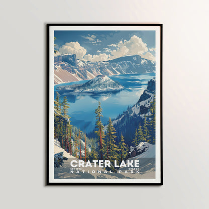 Crater Lake National Park Poster | S11