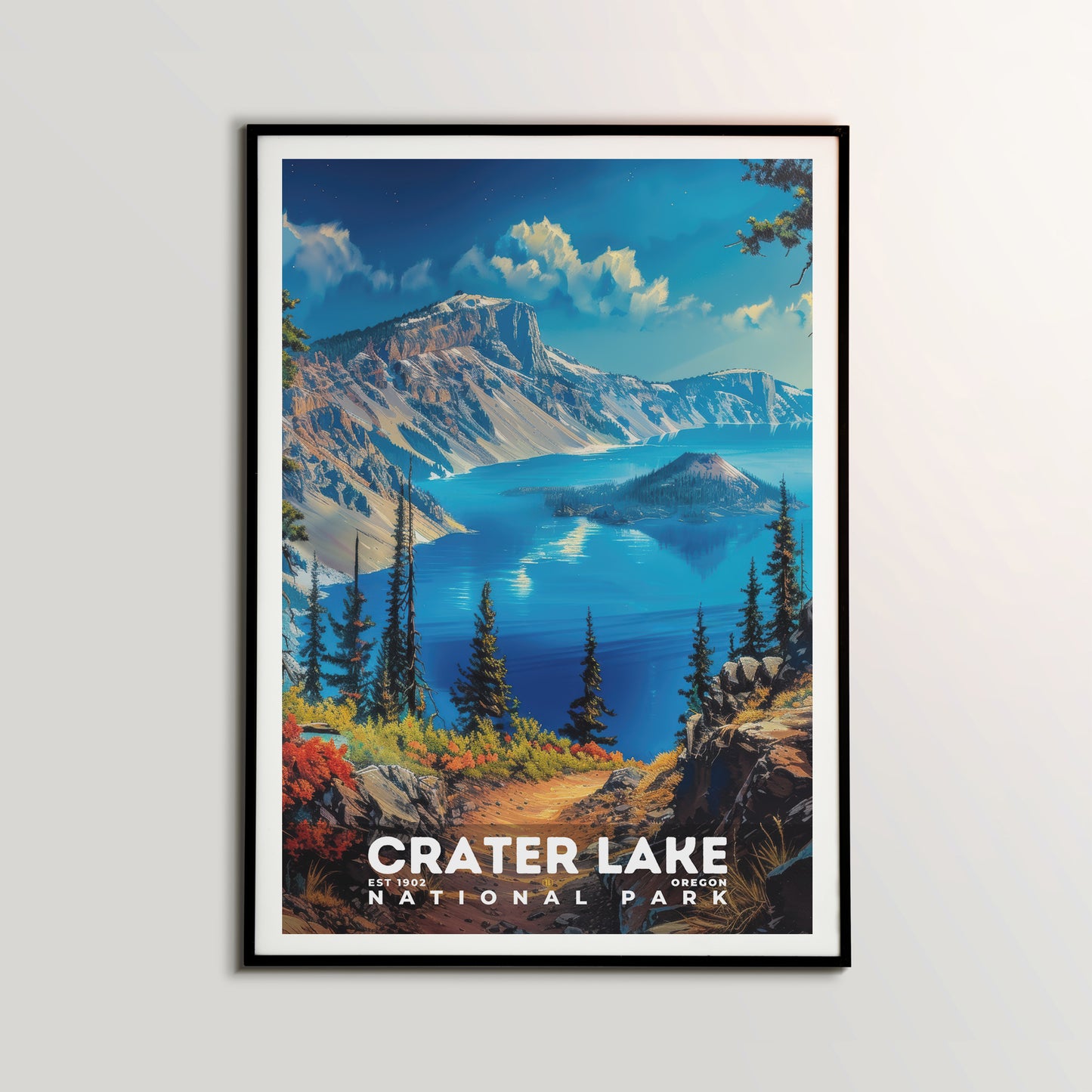 Crater Lake National Park Poster | S16