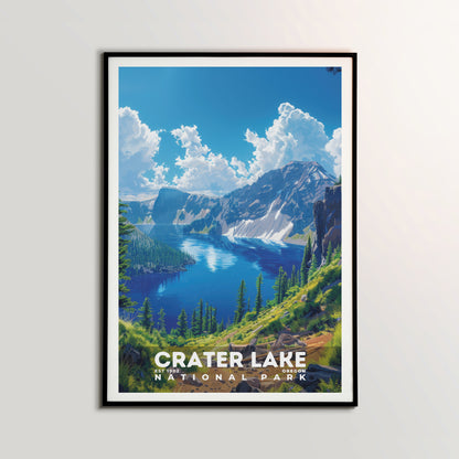Crater Lake National Park Poster | S13