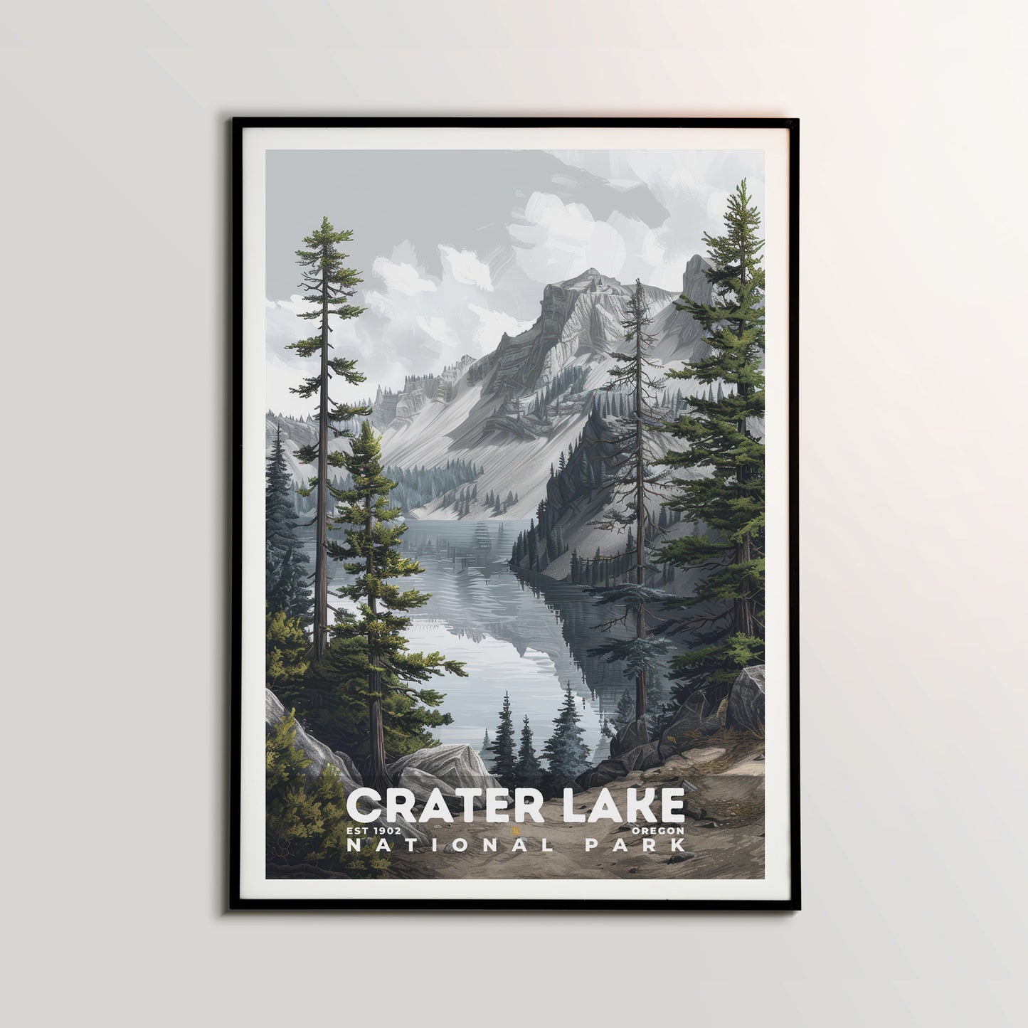 Crater Lake National Park Poster | S17