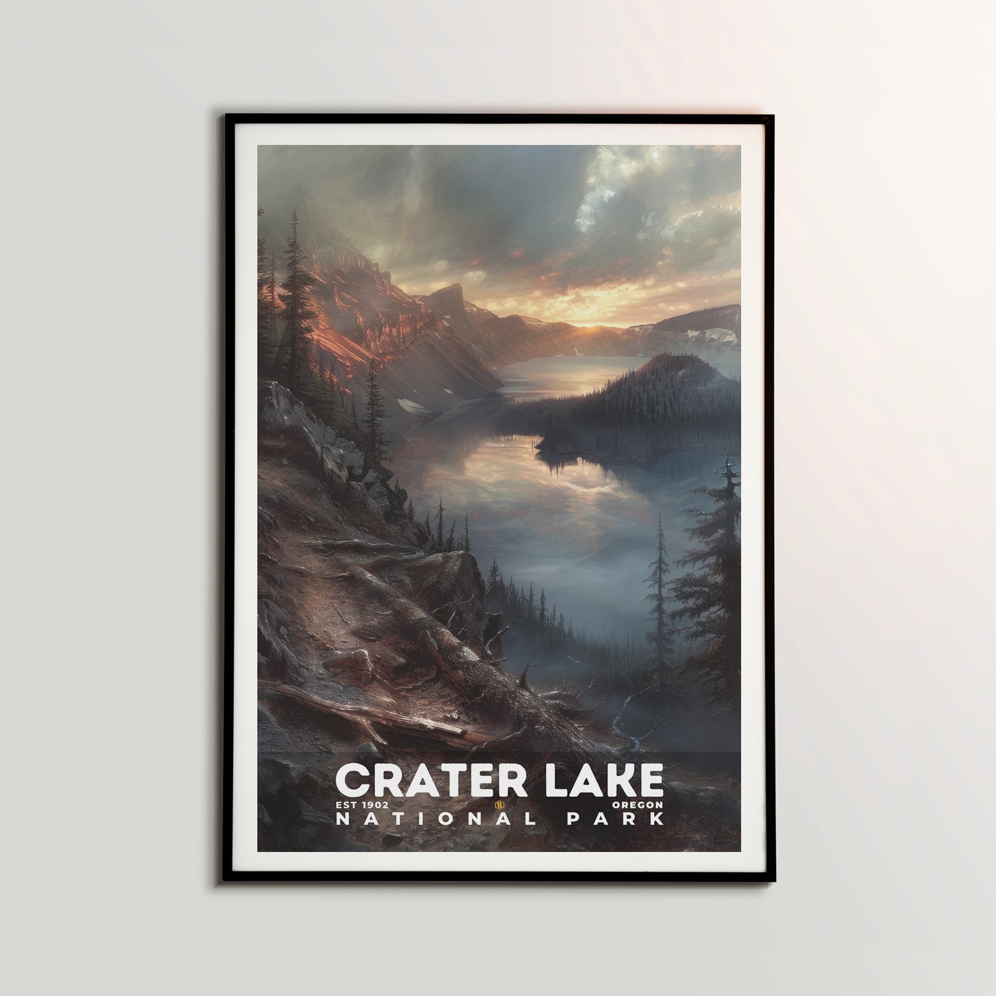 Crater Lake National Park Poster | S12