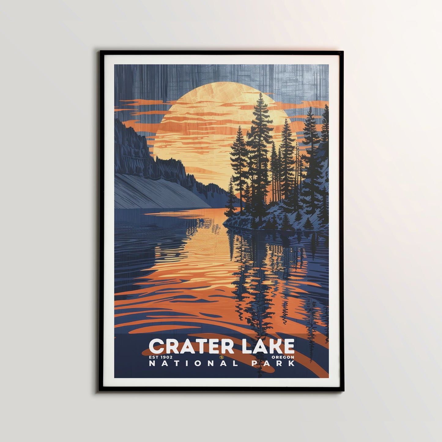 Crater Lake National Park Poster | S19