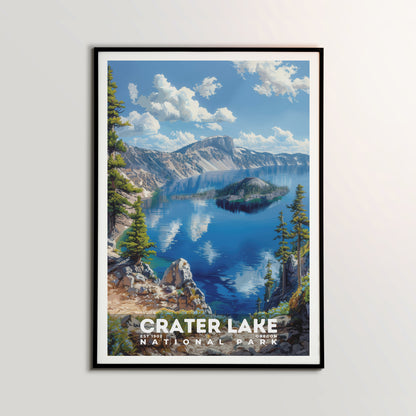 Crater Lake National Park Poster | S18