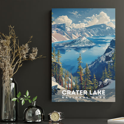 Crater Lake National Park Poster | S11