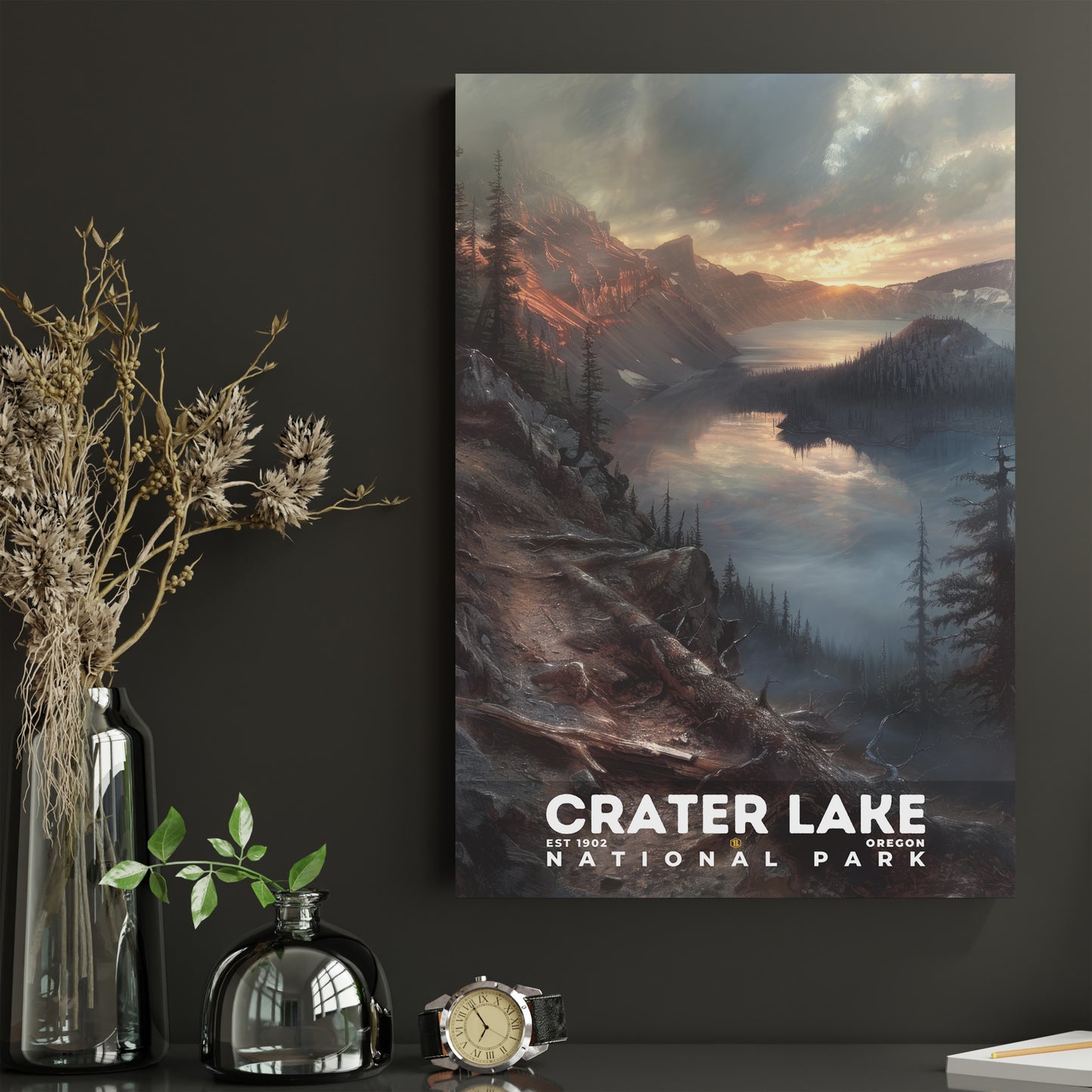 Crater Lake National Park Poster | S12