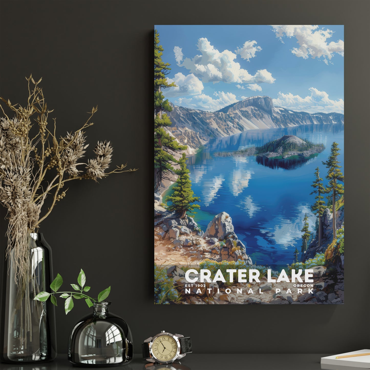 Crater Lake National Park Poster | S18