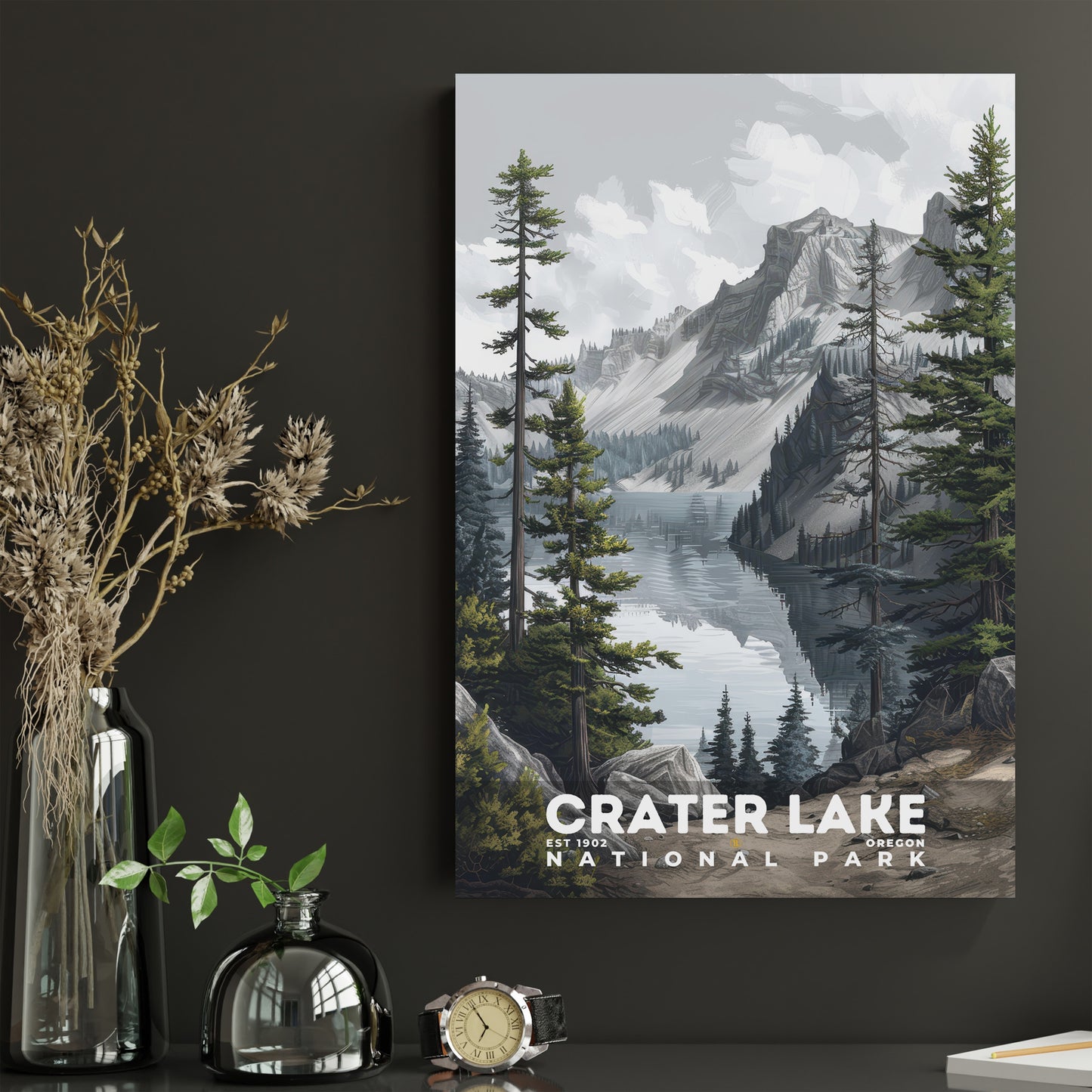 Crater Lake National Park Poster | S17