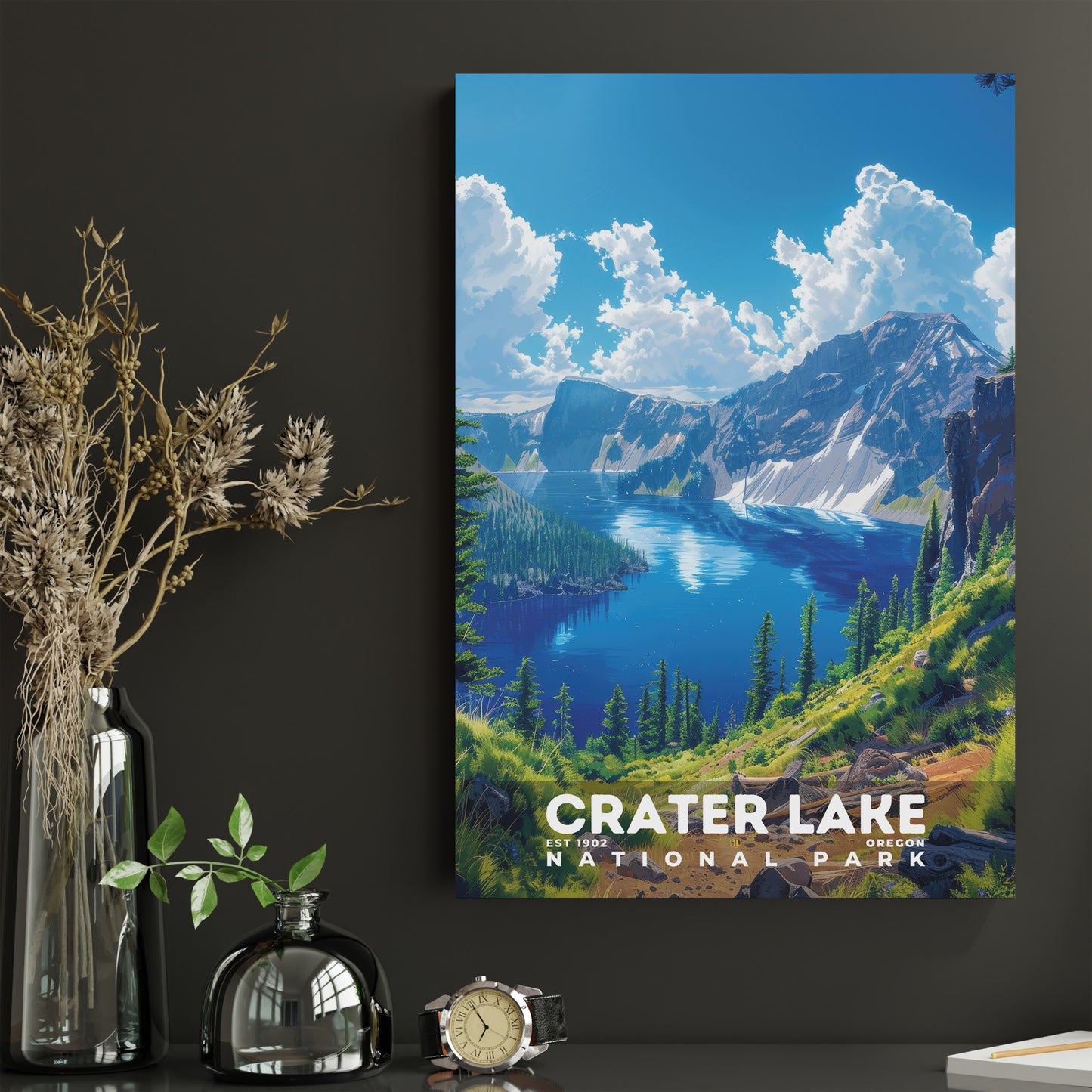 Crater Lake National Park Poster | S13