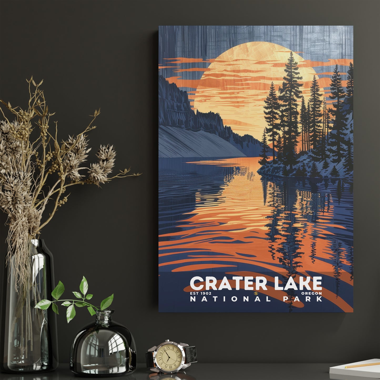 Crater Lake National Park Poster | S19