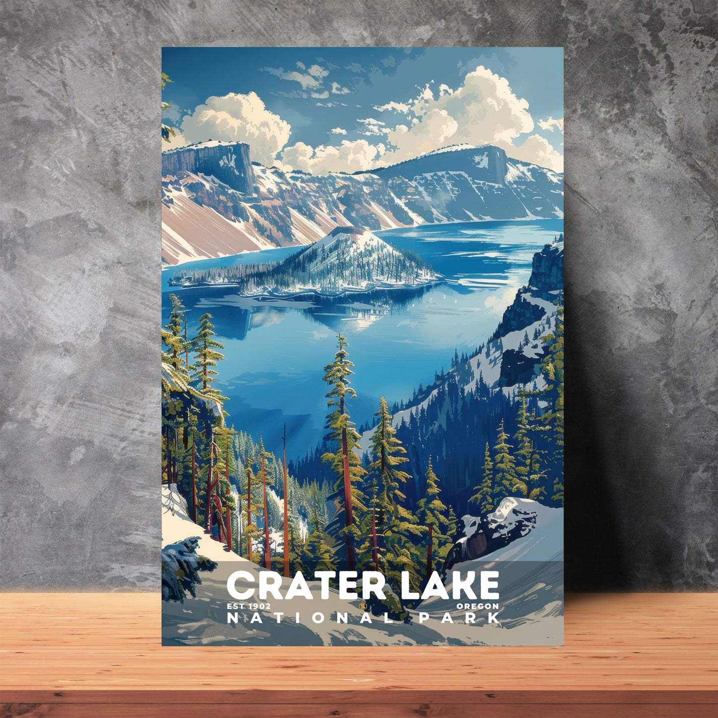 Crater Lake National Park Poster | S11