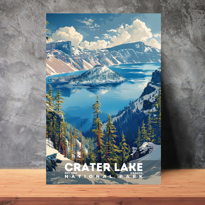 Crater Lake National Park Poster | S11